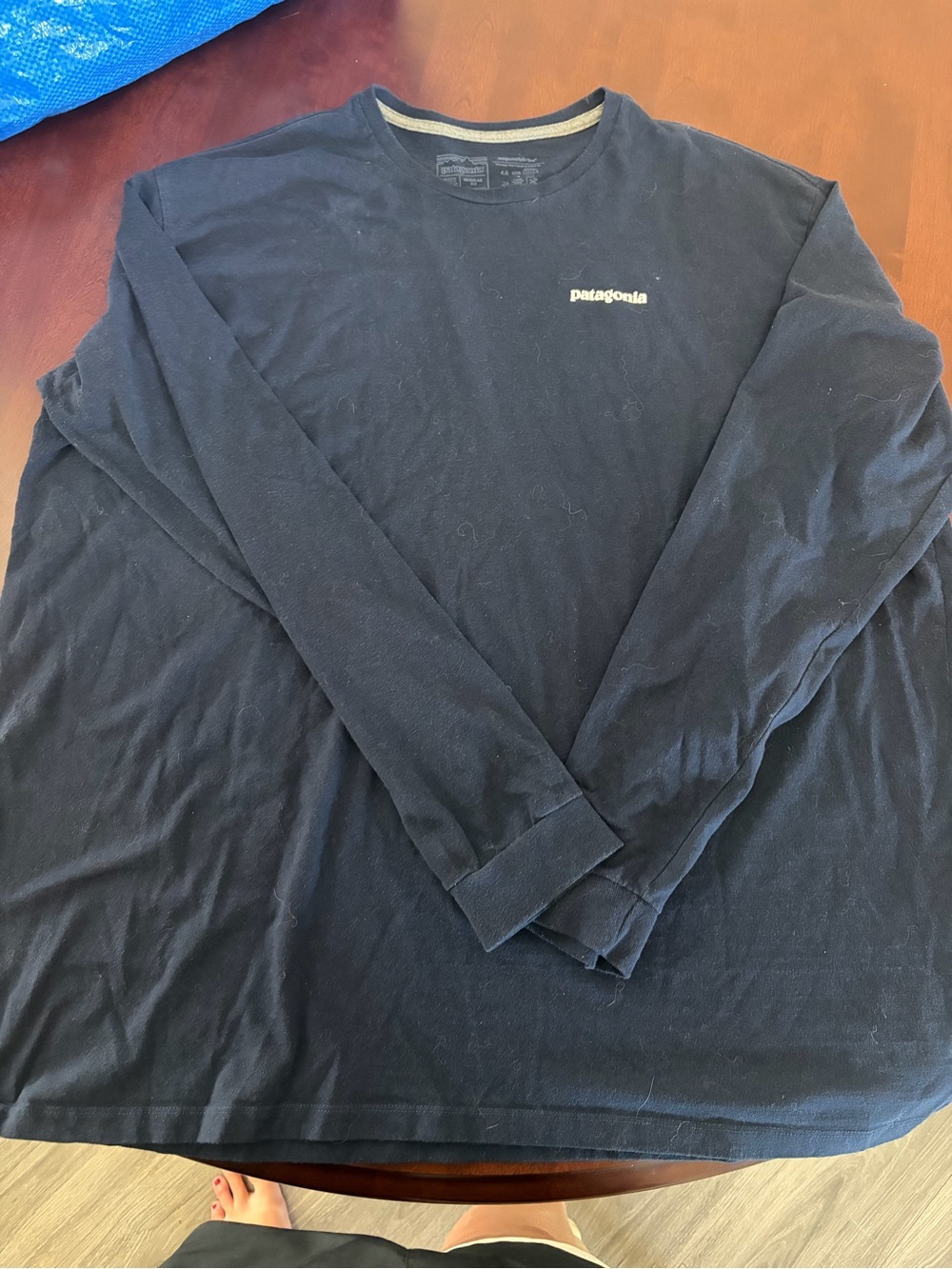 Patagonia Men's Long-Sleeve Crew Tee - Black